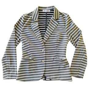 Porter Collective‎ Jacket Small Nautical Sailor Quiet Luxury Coastal Grandma